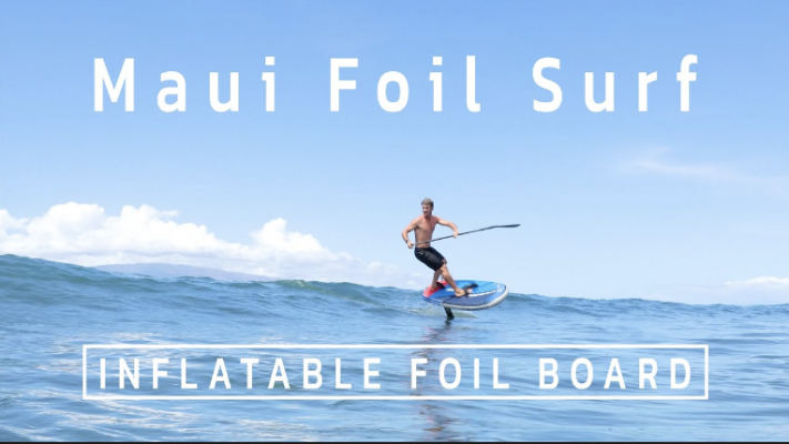 Starboard Team Rider Zane Kekoa Schweitzer takes the Starboard Air Foil out for a spin at home on the island of Maui. Designed for wing foiling but just as capable for SUP foiling, check it out!