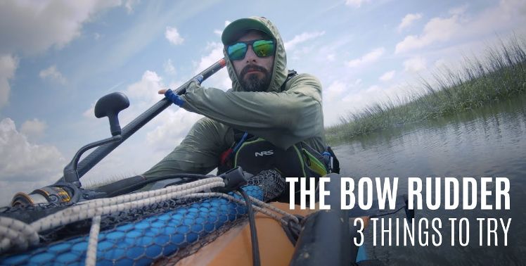 Check out this great kayaking technique tutorial by the Kayak Hipster: "Here's 3 things to try next time you're working on your bow rudder. The bow rudder is a great way to turn the kayak without losing momentum, so I like working on ways for making my bow rudder as efficient and safe as possible."