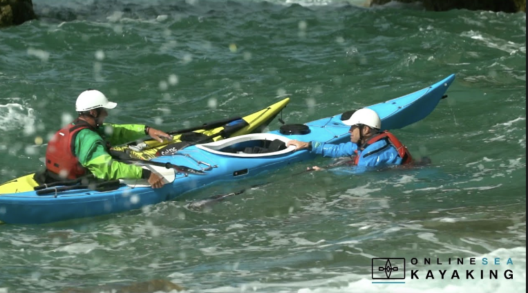Online Sea Kayaking are back with another great tutorial all about safety in your sea kayak when the shore gets rocky!